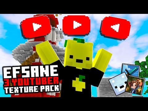 BEST 3 BEDWARS YOUTUBER TEXTURE PACK 😲 Minecraft