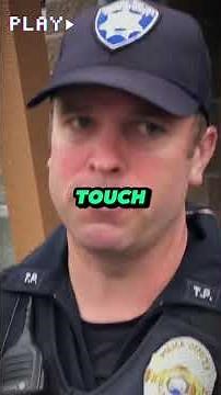 🚨 OFFICER HIDES NAME PATCH ON CAMERA — NO ACCOUNTABILITY?! 🔥 #policestation #police #cops