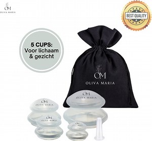 Cellulite Cups - Massage Cupping set - Cellulitis behandeling - Spieren stimulatie... | bol