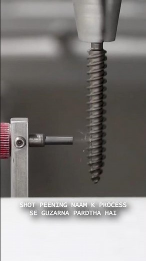 Shot Peening The Secret Behind Stronger Metal #shotpeening #science #facts