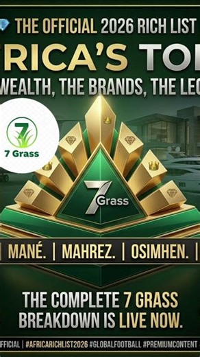 AFRICA'S TOP 5: THE WEALTH, THE BRANDS, THE LEGACY. 👑🌍