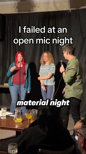I failed at a local open mic night….. 😂🙈😂 This is how I create new comedy and magic. I get on stage - it fails - then I make an adjustment and go again. Rinse and repeat! #magic #comedy #openmic #fails | Ben Hanlin
