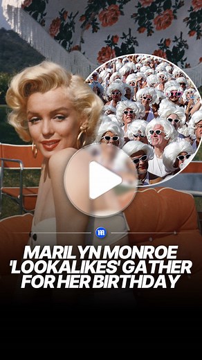 More than 1,000 Marilyn Monroe fans transformed into the Hollywood icon in Palm Springs to celebrate what would have been her 100th birthday 🤍 Dressed in her signature white dress and platinum blonde look, the crowd gathered beneath the star’s famous statue in a record-breaking tribute. The event set a new Guinness World Record for the largest gathering of people dressed as Marilyn Monroe. 📸 Getty #marilynmonroe #celebrity