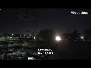 I got to see CSX train 603! Lakeland, Florida. Power by locomotives 5439 & 397.