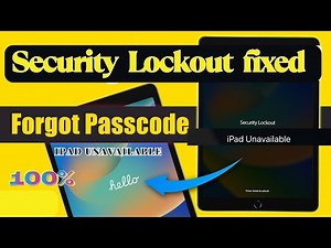 iPad Unavailable? Fix Forgotten Passcode 🔓 | Quick Restart Guide #shorts