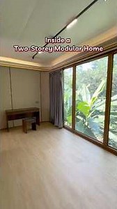 Two story modular home walkthrough #modularhome #prefabhouse #resortdesign #airbnb #interiordesign