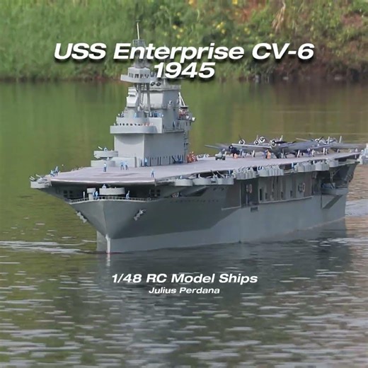 Giant 1/48 RC Model Ships : IJN Yamato, USS Enterprise and USS Nimitz