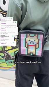 "Unleash your style with the Matrix Pixel LED Backpack! Elevate your look, customize messages, and stand out Shop now https://samdio.com/led | Samri