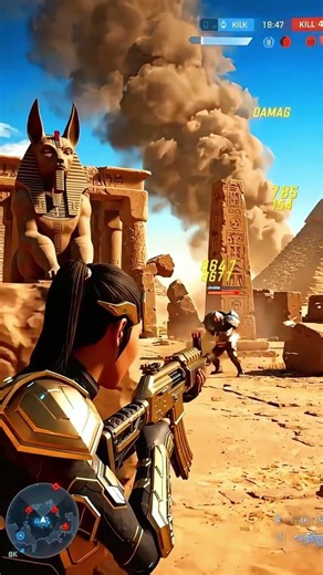 FORTNITE x EGYPT?!😱 Pyramid Zone Wars | Arcade School TV #Fortnite #Veo3 #ArcadeSchoolTV #AI