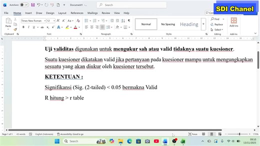 Bingung cara nguji validitas? simak tutorial berikut ya sobat #validitaskuesioner #ujivaliditas #spss
