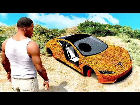 Robando Coches ABANDONADOS en GTA 5
