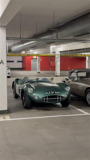 AstonMartin DBR1 replica visiting Retro classics Essen 2026
