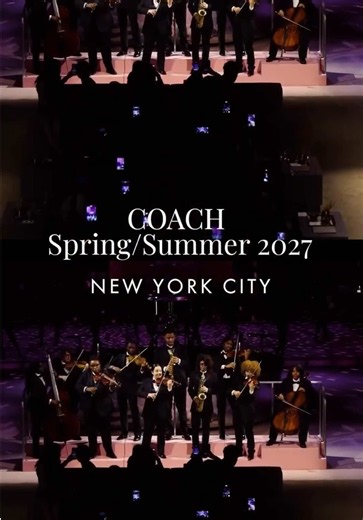 @Coach marked its 85th anniversary during New York Fashion Week with a downtown bash at Basketball City, along with guests including Elle Fanning, Troye Sivan and Storm Reid. ELLE’s fashion contributor @Jordanboorman was on the ground to capture it all. Creative director Stuart Vevers had one rule for the anniversary collection: no nostalgia. Instead, Spring 2027 captured the elegance of a very good night out. Models had an air of graceful, playful nonchalance in perfectly creased clothes flecke