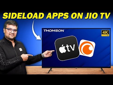 How to sideload apps and APK bundles on Jio Tele OS TVs | Tips and Tricks
