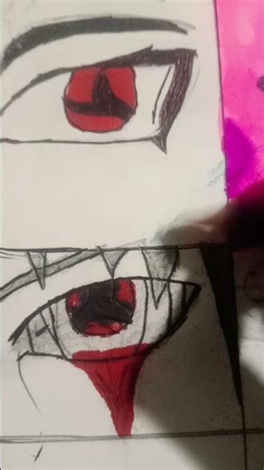 sasuke eye drawing