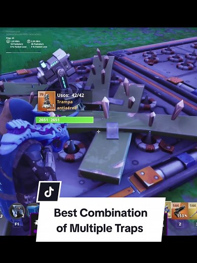 Best Combination of Multiple Traps!/ Mejor Combinación de Trampas Para Estaquear #twitch #mxmasterpool #trampas #carry #stw #frostnite #salvaralmundo #pavos #alertas #aventura #venture #stormking #storm #rey #reymitico #msk #criptas #fortniteclips #battleroyale #fortnite