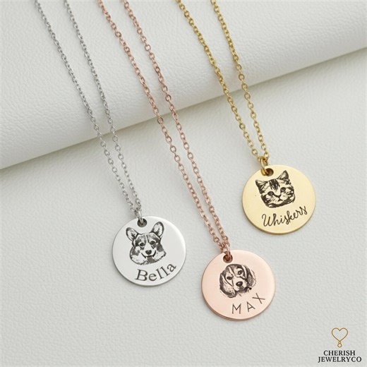 Personalized Dog Tag – Custom Cat ID Tag – Engraved Stainless Steel Pet Name Plate – Deep Laser Engraving – Quiet Durable Pet Safety Charm - Etsy