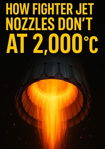✈️ Fighter Jet Engines: The Real Reason Their Nozzles Don’t Melt! #FighterJets #AviationTech #JetEngine #MilitaryScience #AeroEngineering | Military News