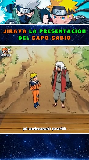 Jiraya la presentacion del sapo sabio #naruto #narutoshippuden #jiraya | Animemes