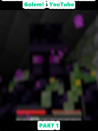 Minecraft Gameplay: Become an Ender Golem Adventure