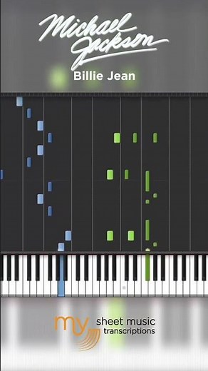 Billie Jean (Michael Jackson) - Piano Tutorial