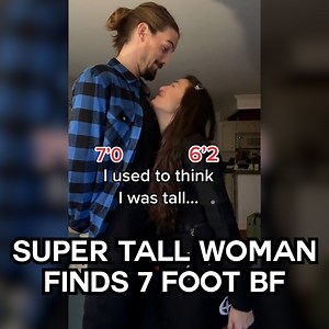 They're The Perfect Match! ❤️ #relationships #perfectmatch #tallgirl | Awesome Videos