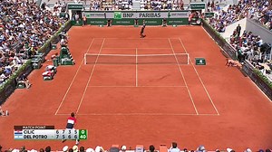 26K views · 857 reactions | The Tower of Tandil gets it done.  Juan Martín del Potro moves past Cilic to advance at ROLAND-GARROS. He faces Rafa in the semifinals. | Tennis Channel | Facebook