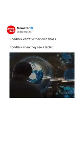 MEMEZAR • MEMES & MEME-CULTURE on Instagram: "I was born in the right generation 😳 The term “iPad kids” refers to children who spend large amounts of time using tablets for entertainment, often starting at very young ages. The rise of mobile devices in the 2010s made screens more accessible than ever, and many parents began using tablets as a practical tool for distraction, learning apps, or calming kids in public spaces. Researchers note that while tablets can support educational development w