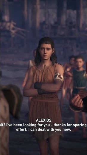 A Spartan Saved The Girl Assassins Creed Odyssey Gameplay