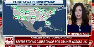 Air travel grinding to a halt along the East Coast | Latest Weather Clips | FOX Weather