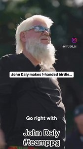 #johndaly makes the birdie with #goodboyvodka | Precision Pro Golf