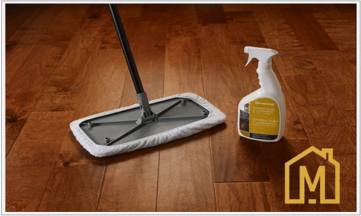 Comment bien nettoyer un sol en parquet stratifié ? Nos conseils - Maniaques