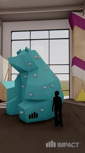 Witness the precision and creativity that go into designing each climbing gym. Stay tuned for more updates and visit our website to see how we can bring your climbing vision to life! #ImpactClimbing #ClimbingGym #design