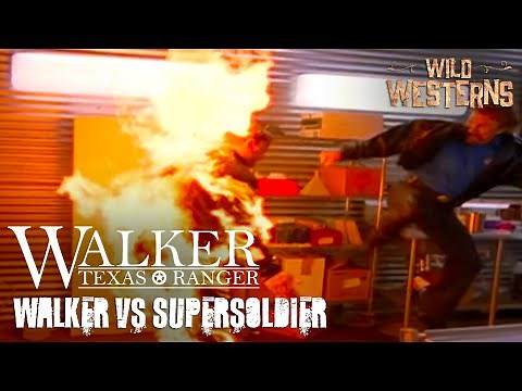 Walker, Texas Ranger | Walker vs SuperSoldier (ft. Chuck Norris) | Wild Westerns
