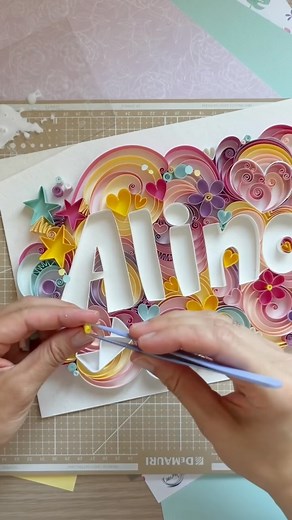 Arts Terra on Instagram: "The artist (@qll_art) is renowned for her expertise in quilling, a meticulous craft that transforms narrow strips of paper into stunning, three-dimensional masterpieces. Her collection showcases a range of designs, including detailed floral patterns, vibrant mandalas, and personalized creations, all highlighting her exceptional talent and keen attention to detail. In addition to showcasing her captivating art, she inspires others by offering tutorials and sharing her in