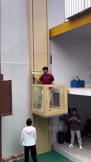 Safe & Easy Outdoor Elevator for Elderly #HomeElevator #Accessibility #ElderlyCare