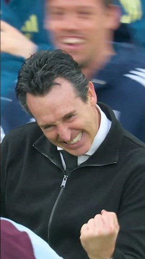 Unai’s reaction to Emi Buendía’s winner against Arsenal 🥹