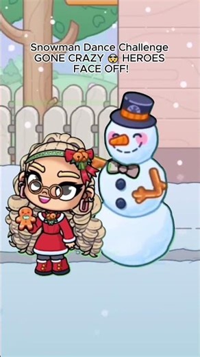 Routine Heroes vs Snowman Dance Battle in NYC – YOU Decide the Winner! #avatarworld #tocaboca