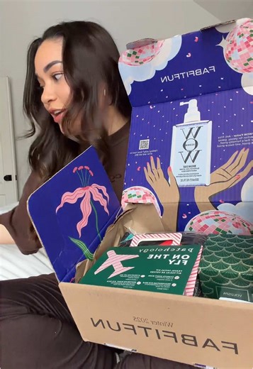 Winter fab fit fun 2025 unboxing 🩷