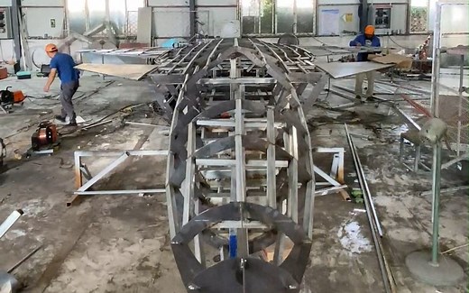 揭秘歼20模型生产现场