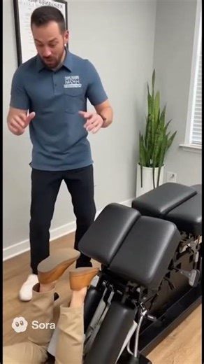 Getting your back cracked goes wrong! #fail #sora2 #shorts