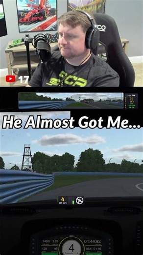 He Almost Got Me... #iracing #simracing #racing