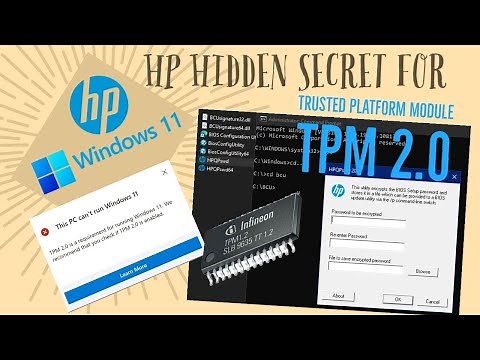 how to update tpm hp elightbook 840g3