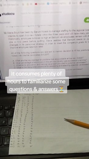 Another Review. This time, practice test...⏳📝 #fypシ #tiktokph #HumanResource #HREAP #certifiedhumanresourceassociate #CHRA #examislife #tiktokphilippines #unemploymentlife #freshgraduate