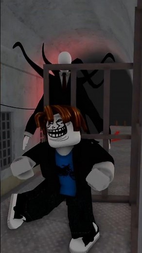 Roblox Bacon Trolls Slender Man #shorts #roblox