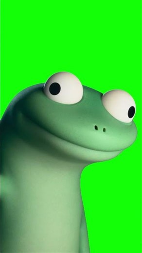 Tom the Lizard Tapping the Phone meme - Green Screen