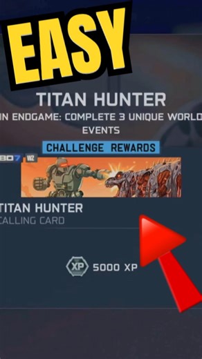 “ TITAN HUNTER “ Dark Ops Calling Card Guide on BO7 Endgame !!! #callofduty #bo7 #endgame #blackops