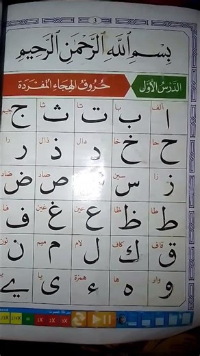 Arabic Letters Pronunciation | Alif Baa Taa Saa Jeem | Learn Arabic Alphabet with Tajweed