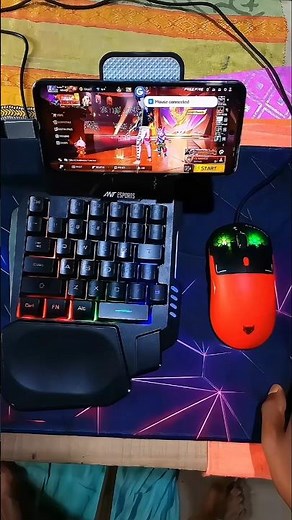 Pc❌mini Pc setup ✅ keyboard and mouse Free Fire #freefire