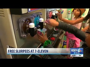 It's July 11 -- Free Slurpee Day at 7-Eleven
